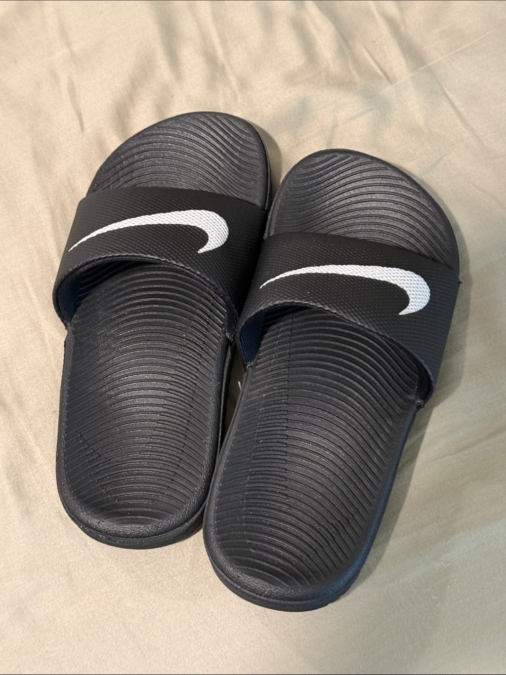 Nike Black Slide Sandals